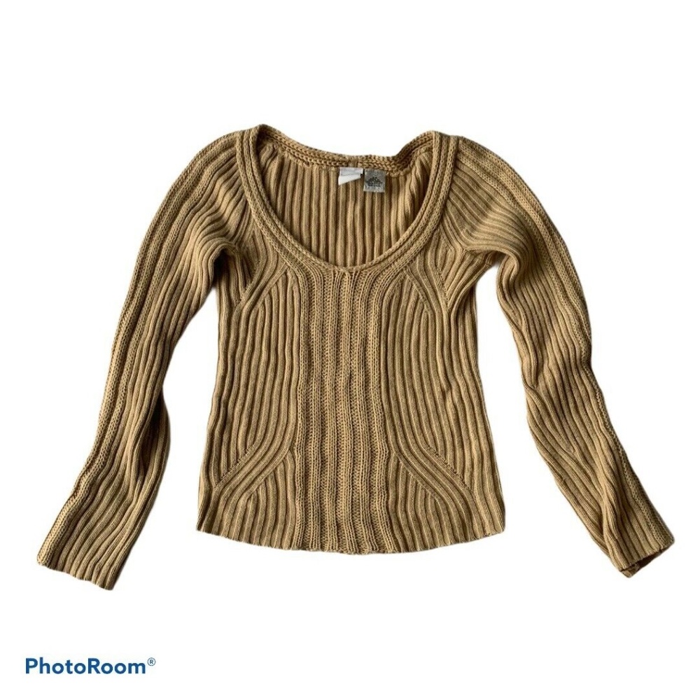 ARMANI EXCHANGE Sweater Light Brown 100% Cotton XS